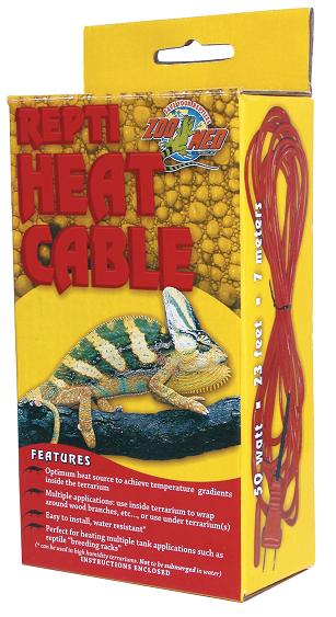Amazon.com : Zoo Med Repti Heat Cable, 14.75' Length : Pet