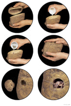 Load image into Gallery viewer, Exo Terra Feeding Rock \ Reptile Cricket Feeder