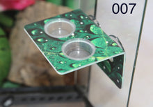 Load image into Gallery viewer, C3 Small Gecko Ledge, Suction Cup (Holds two 0.5 oz Cups)