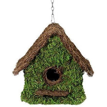 Load image into Gallery viewer, Galapagos Maison Woven Reptile Hide \ Bird House 11 x 12" with Installation Chain