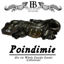 Load image into Gallery viewer, Custom Hand-Painted Leachianus Locale Sculptures by Emily Burke Artwork