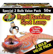 Load image into Gallery viewer, Zoo Med Basking Spot Lamp (2 PACK)
