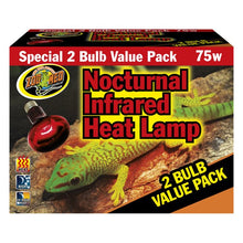 Load image into Gallery viewer, Zoo Med Nocturnal Infrared Heat Lamp