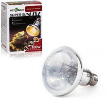 Load image into Gallery viewer, ReptiZoo Super Sun UVA \ UVB Mercury Vapour Bulb