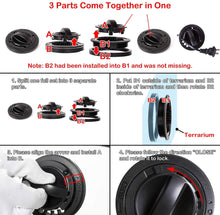 Load image into Gallery viewer, ReptiZoo Knock-Down Super Clear Tempered Glass Terrarium **SHIPPABLE VIA COURIER**