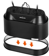 Load image into Gallery viewer, ReptiZoo Double Dome Lamp Fixture 2-in-1