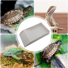 Load image into Gallery viewer, ReptiZoo Multi-Function Turtle \ Tortoise Water Dish
