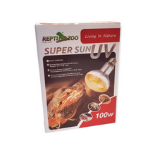 Load image into Gallery viewer, ReptiZoo Super Sun UVA \ UVB Mercury Vapour Bulb