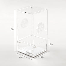 Load image into Gallery viewer, ReptiZoo Acrylic Enclosure with Removable Tray