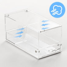 Load image into Gallery viewer, ReptiZoo Acrylic Enclosure with Removable Tray
