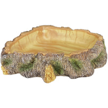 Load image into Gallery viewer, Komodo Polyresin Wood Corner Bowl