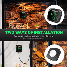 Load image into Gallery viewer, ReptiZoo LED Digital Thermo-Hygrometer with USB