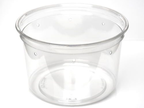 Deli Cup Vented NO LID Super Clear 4.5", 10-Pack