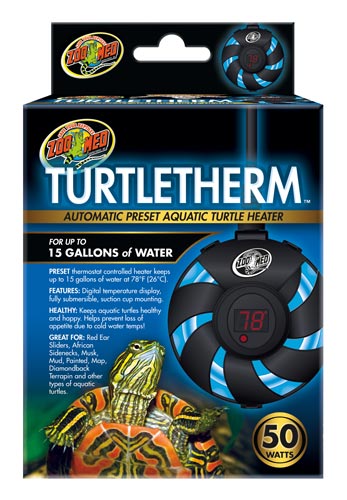 Zoo Med TurtleTherm Automatic Preset Aquatic Turtle Heater – Northern ...