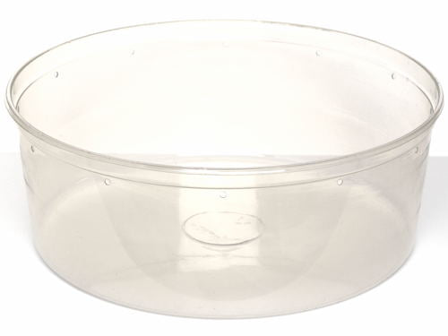 Deli Cup with Lid Vented Super Clear 9.75