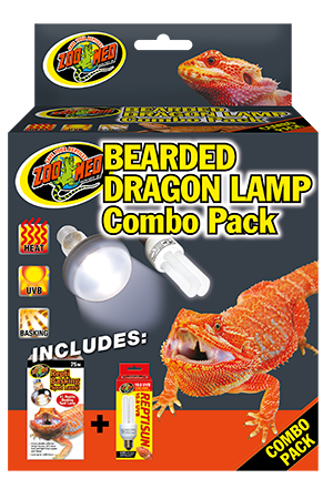 Zoo Med Bearded Dragon Lamp Combo Pack