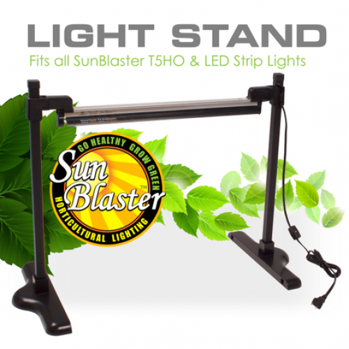SunBlaster Universal Light Stand, 18" Tall!