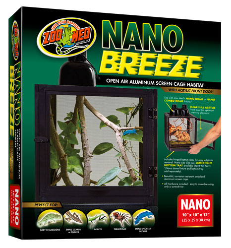 Zoo Med Nano ReptiBreeze, 10" x 10" x 12"