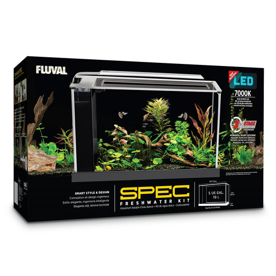 Fluval Spec Aquarium Kit Black 19L