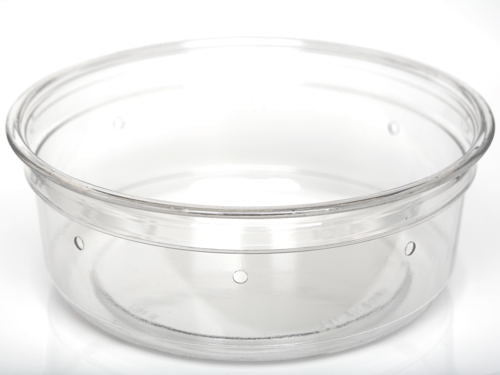 Deli Cup NO LID Vented Super Clear 4.5