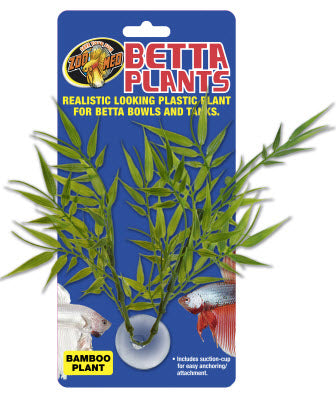 Zoo Med Betta Plastic Plant, Bamboo