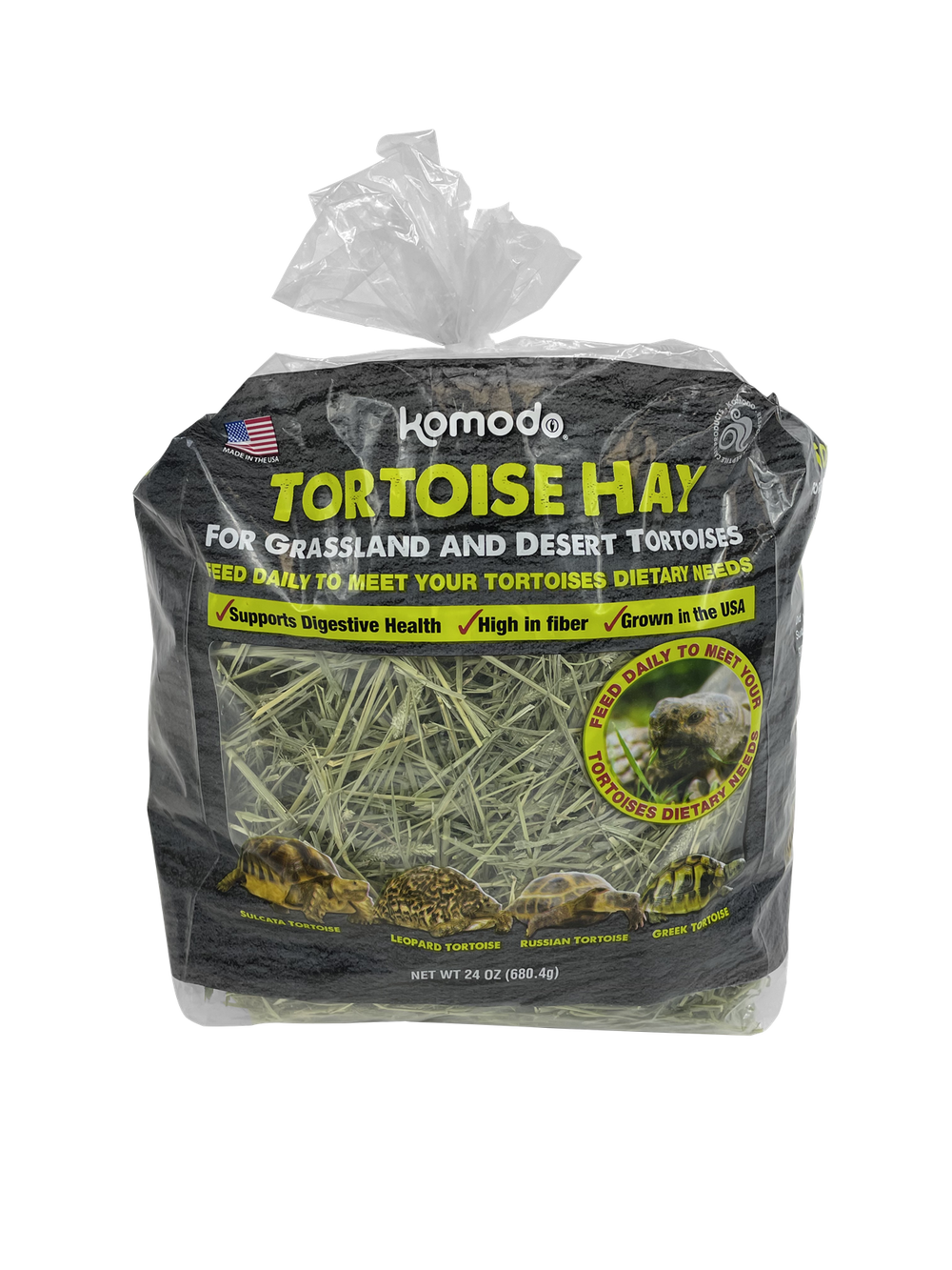 Komodo Tortoise Hay 24 oz.