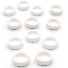 Load image into Gallery viewer, Pangea Silicone Bottle Cap Gecko Feeding Dishes (12-Pack)
