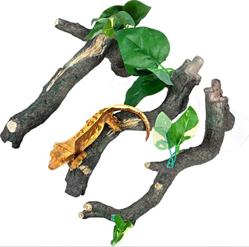 ReptiZoo 3-Piece Reptile Climbing Branch