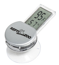 Load image into Gallery viewer, ReptiZoo Mini Digital 3-Side Mounting Thermo-Hygrometer
