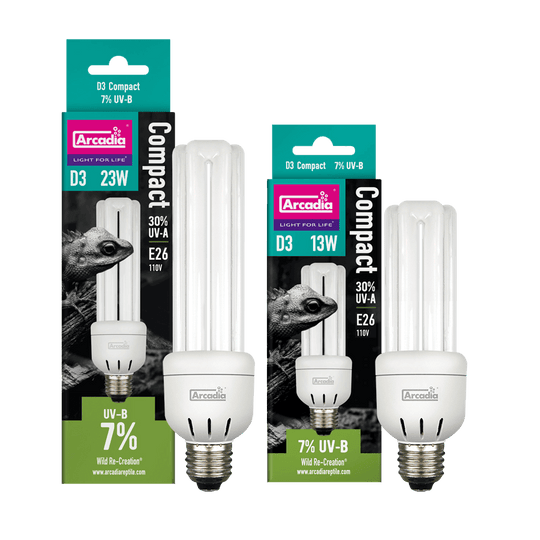 Arcadia D3 Compact 7% UVB Bulb