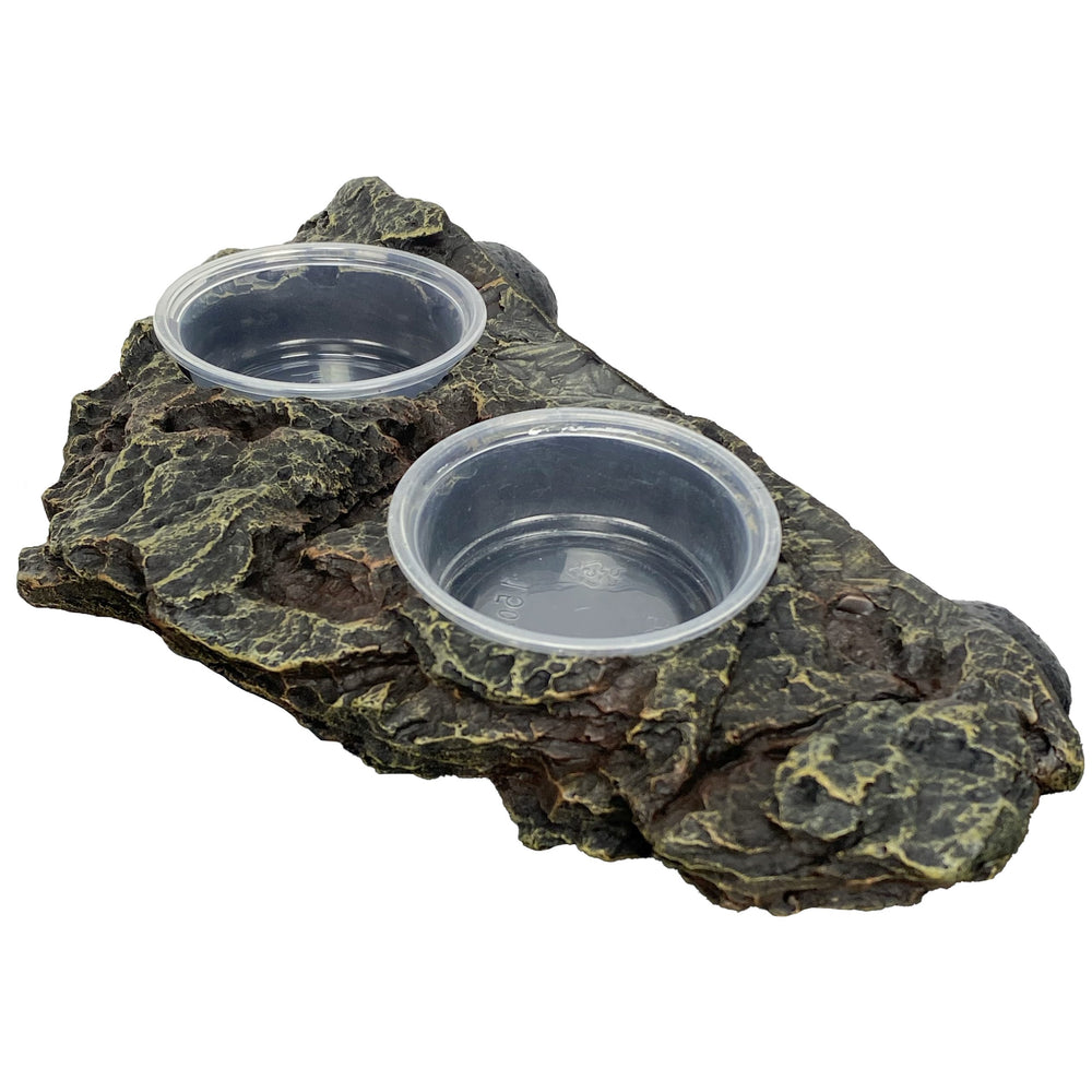 Komodo Magnetic 2-Cup Gecko Feeding Ledge