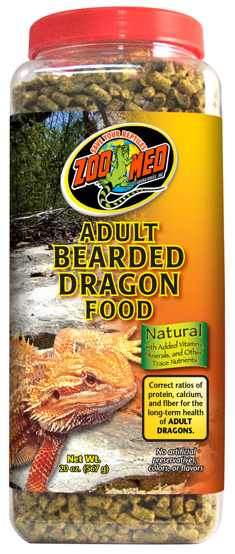 Zoo Med Adult Bearded Dragon Food