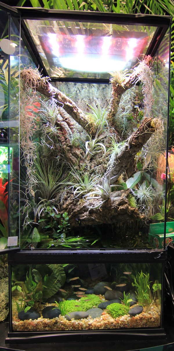 ZooPaul LED aquarium cover 80x35 17 Watt terrarium lid hood