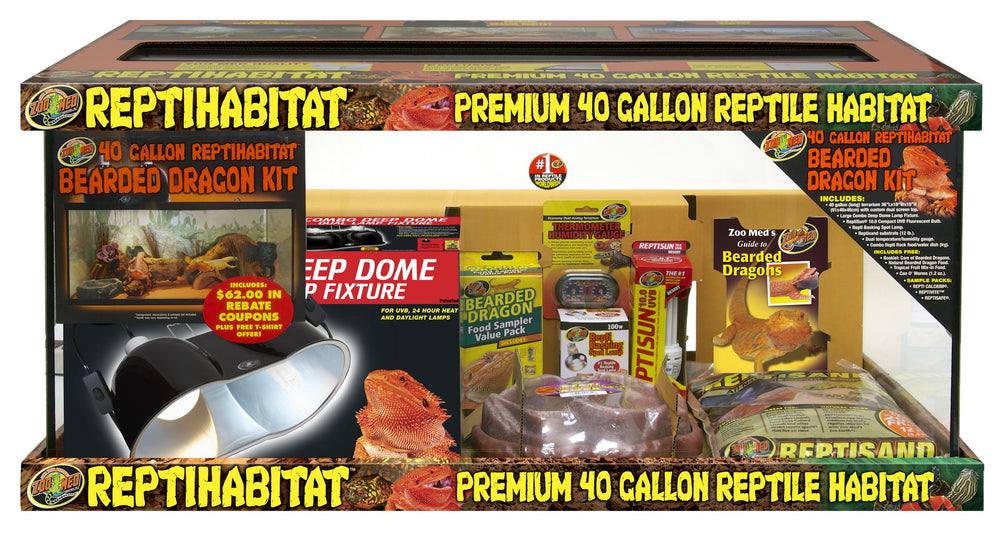 Zoo Med ReptiHabitat Bearded Dragon Kit  ***PICKUP ONLY***