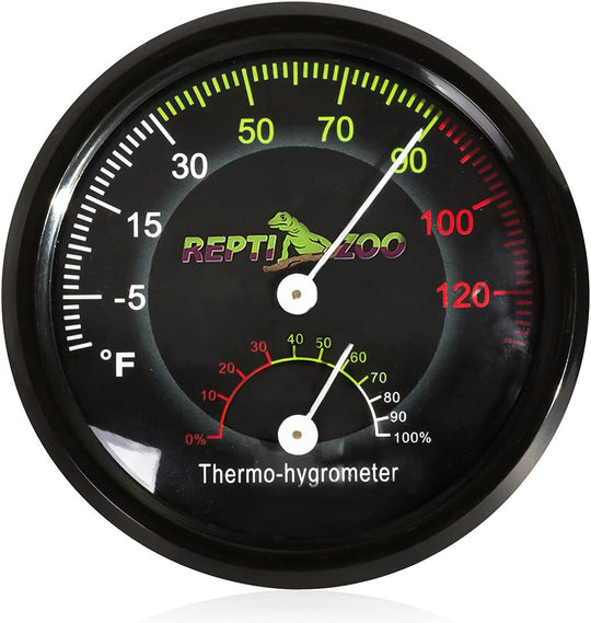 ReptiZoo Analog Thermometer-Hygrometer