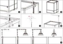 Load image into Gallery viewer, ReptiZoo Adjustable Dome Lamp Bracket (Supports 2 Domes)
