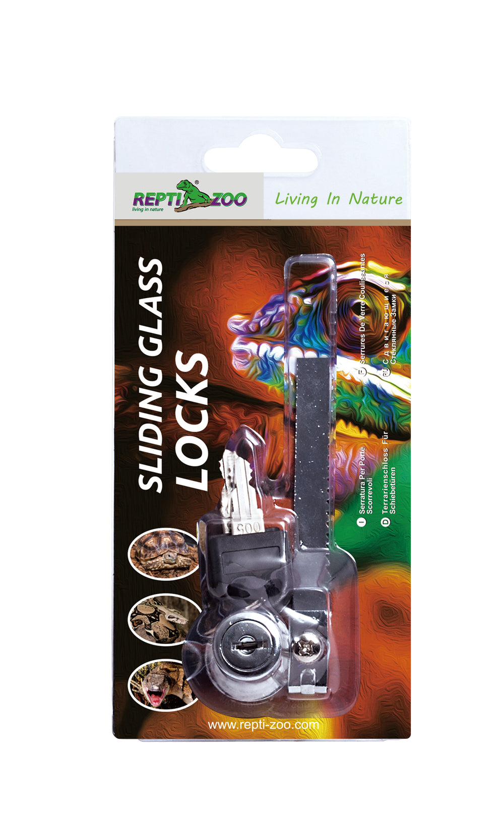 ReptiZoo Lock for Sliding Glass Door