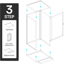 Load image into Gallery viewer, ReptiZoo Deluxe Foldable Screen Cage
