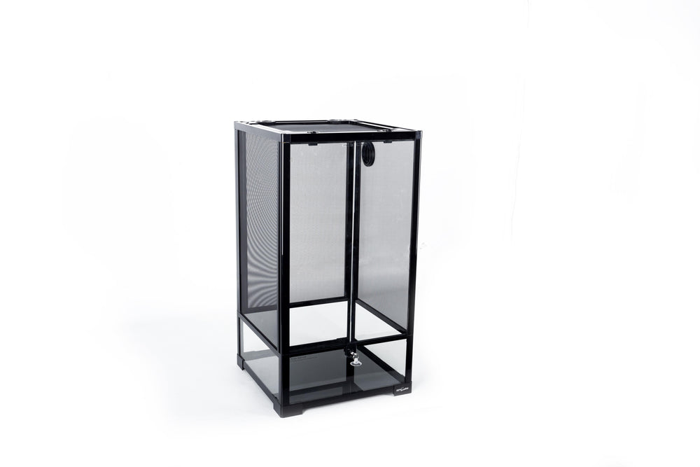 ReptiZoo Full Air Screen Cage With Glass Base And Door