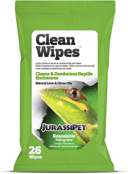 JurassiPet Clean Wipes, 26 Count