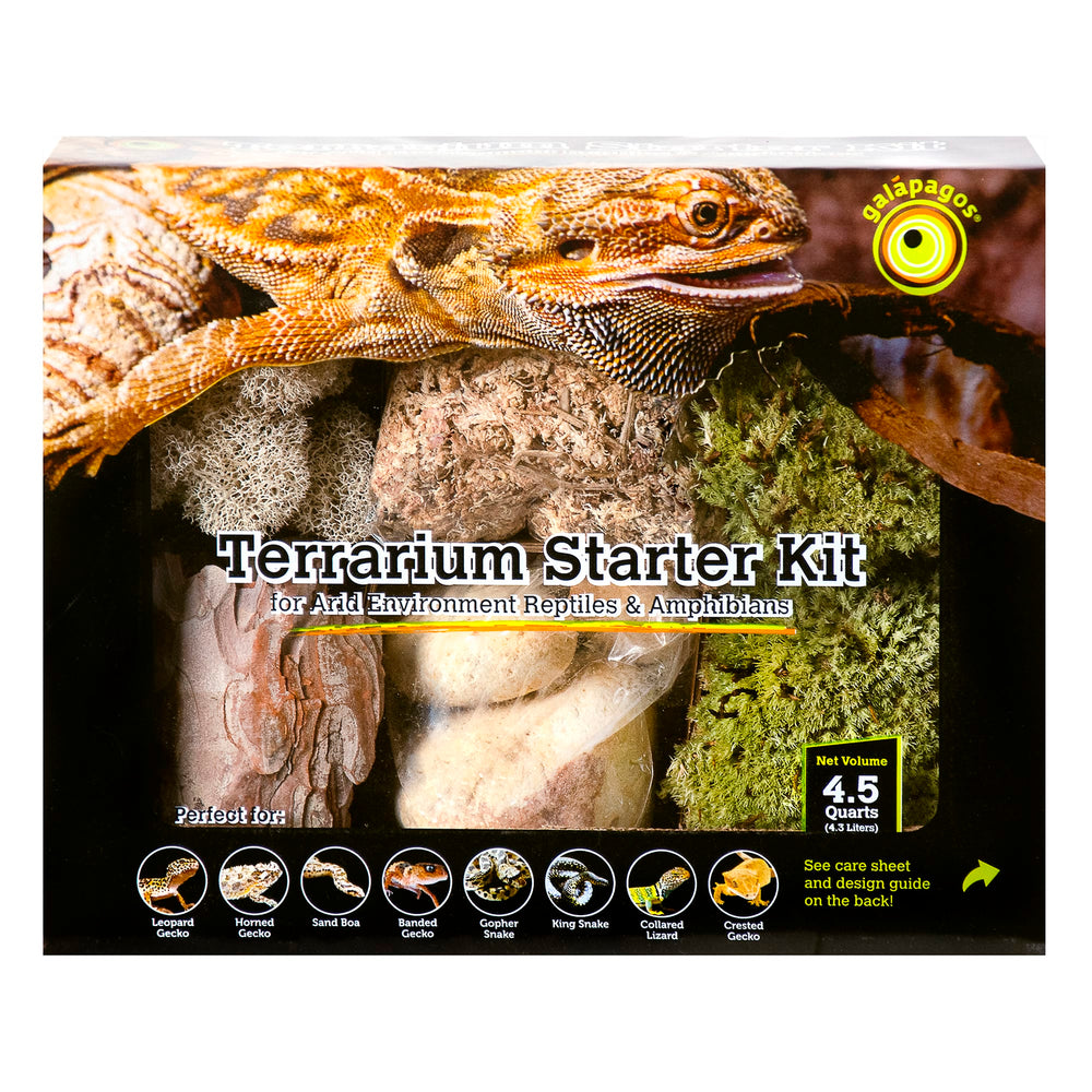 Galapagos Terrarium Decor Starter Kits