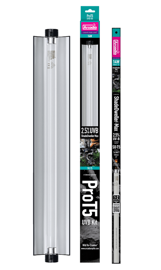 Arcadia ShadeDweller Max Pro T5 HO Kit 22" (14w) UVB 2.5%