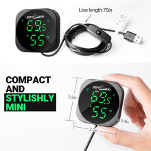 Load image into Gallery viewer, ReptiZoo LED Digital Thermo-Hygrometer with USB
