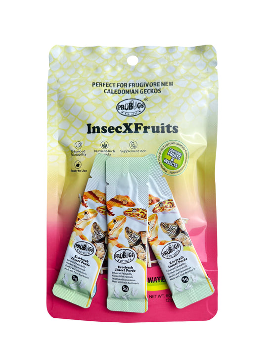 ProBugs InsecXFruits Watermelon Sticks (12-Pack x 5g)