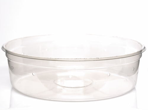 Deli Cup with Lid Vented Super Clear 6.75''