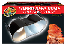 Load image into Gallery viewer, Zoo Med Combo Deep Dome Lamp Fixture

