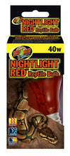 Load image into Gallery viewer, Zoo Med Nightlight Red Reptile Bulb
