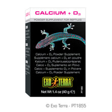 Load image into Gallery viewer, Exo Terra Calcium + D3 Powder Supplement
