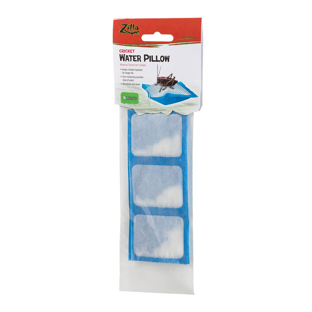 Zilla Cricket Water Pillows 6-Pack