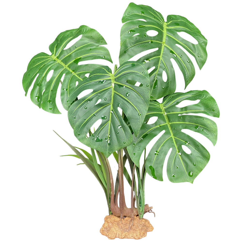 Komodo Monstera Leaf Standing Plant 18.9